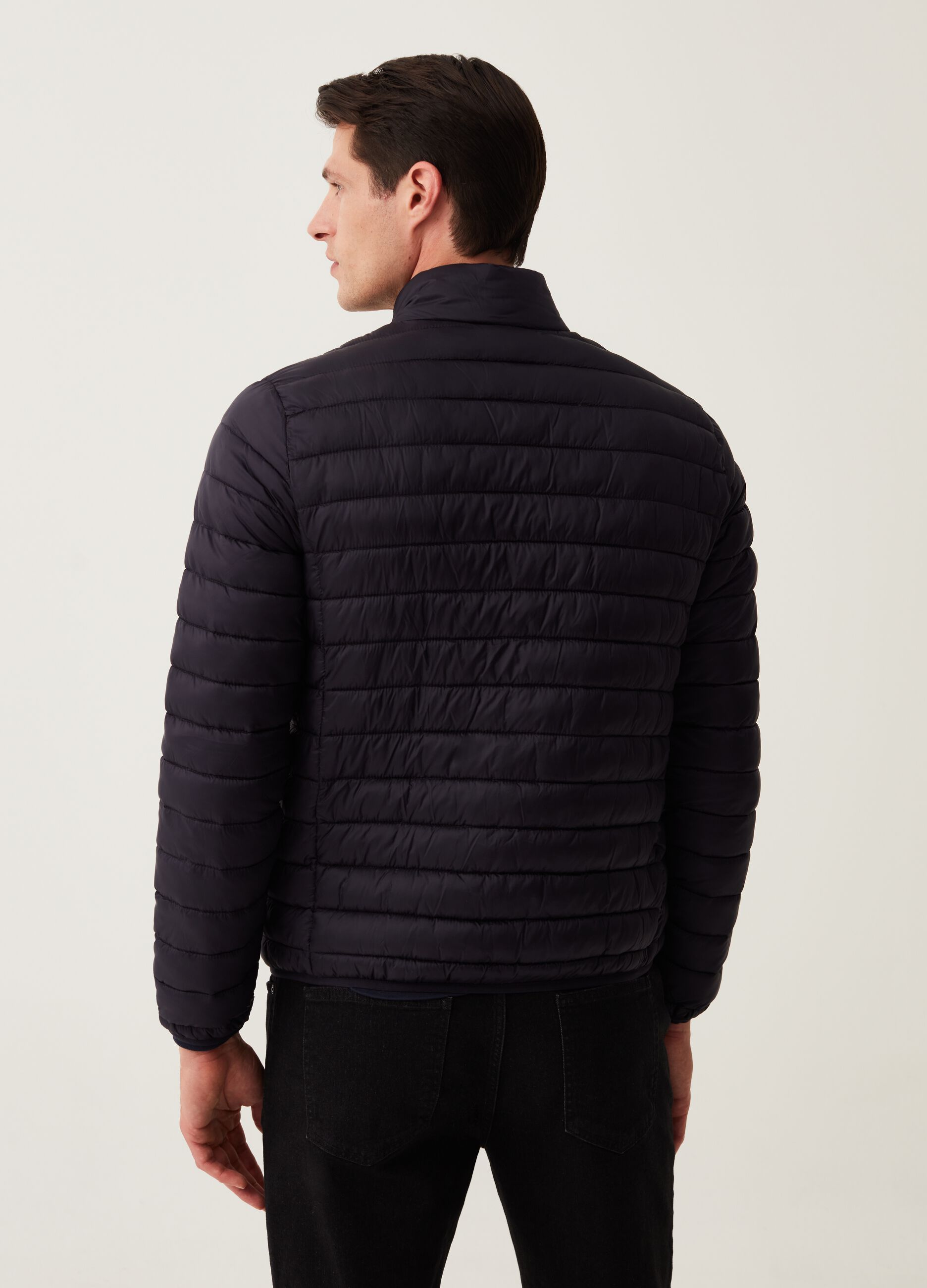 Ultralight down jacket with high neck_2