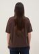 Brown stretch cotton and modal T-shirt_3
