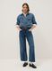 Pure Cotton Blue Baggy Fit Jeans_0