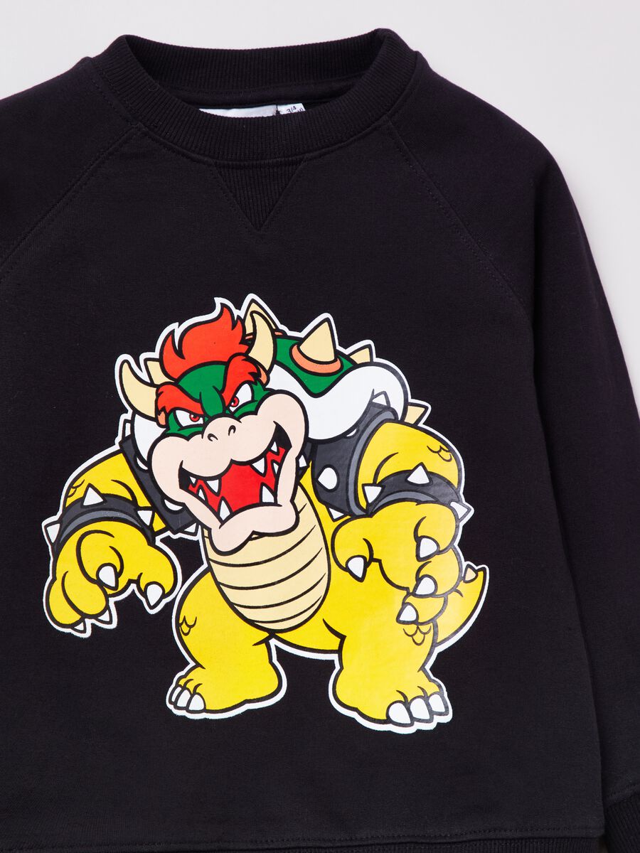 Sweatshirt with Super Mario Bowser print_2