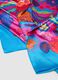 Lightweight Multicolour Scarf with Floral Print_2