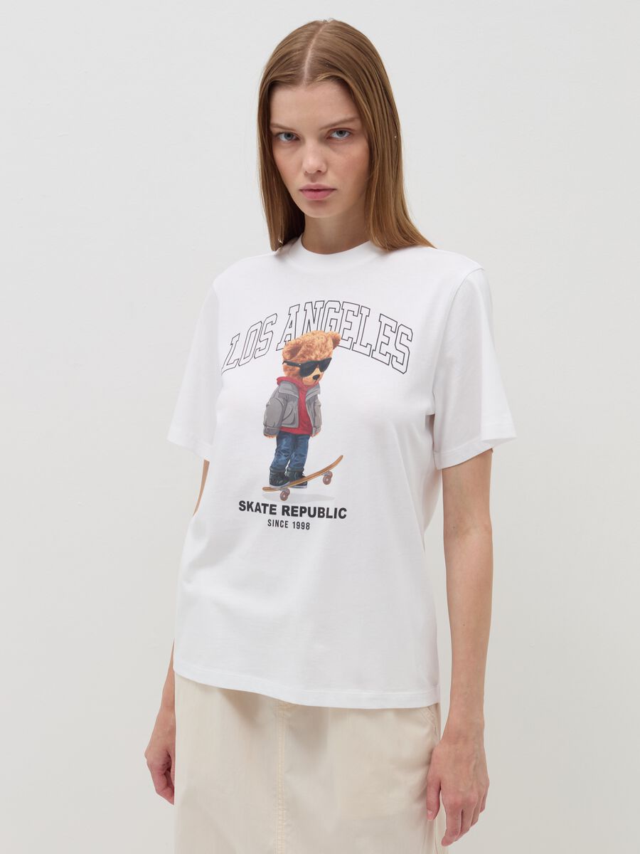 Relaxed-fit T-shirt in cotton_0