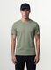 Grey regular-fit short-sleeve pure cotton T-shirt_2