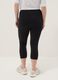 Black stretch cotton leggings_2
