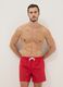 Red swim shorts with elasticated waist_0
