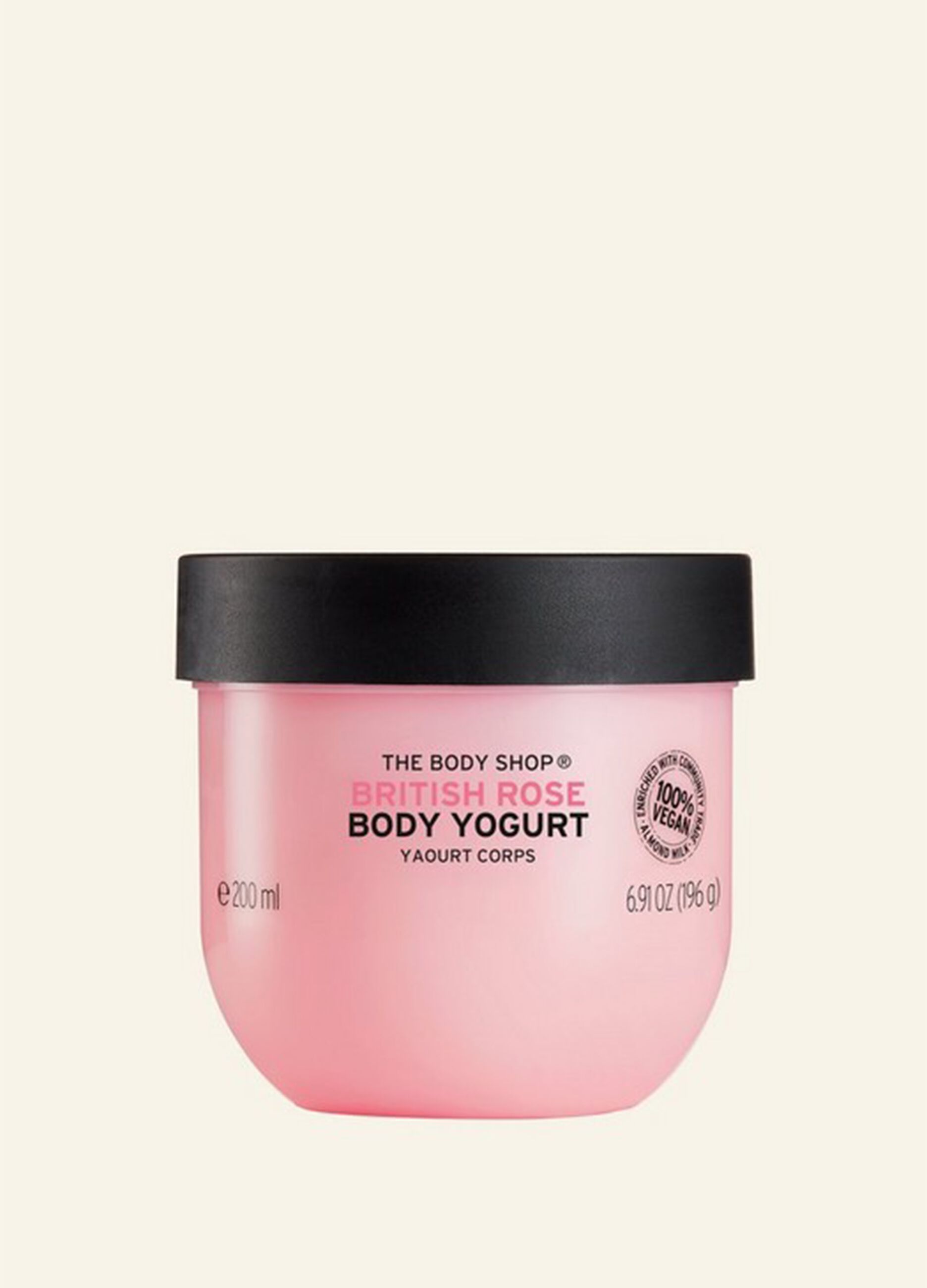 Body Yogurt British Rose 200 ml The Body Shop