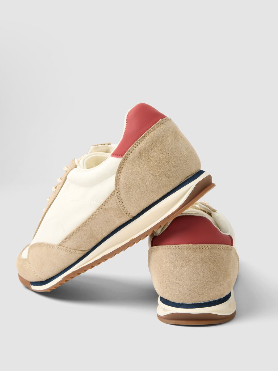 Multicolour genuine leather sneakers with lightweight sole_2