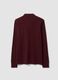 Men&rsquo;s red long-sleeve organic cotton piqu&eacute; polo shirt, regular fit_5