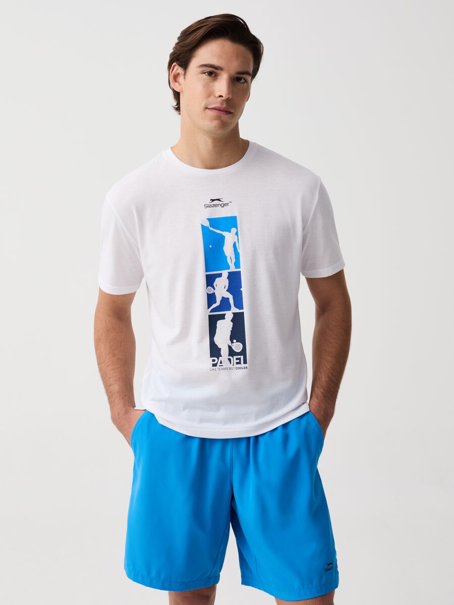 Camiseta de tenis estampado padel Slazenger_0