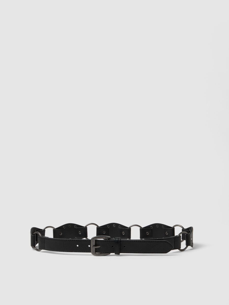 Black Belt with Metallic Details_0