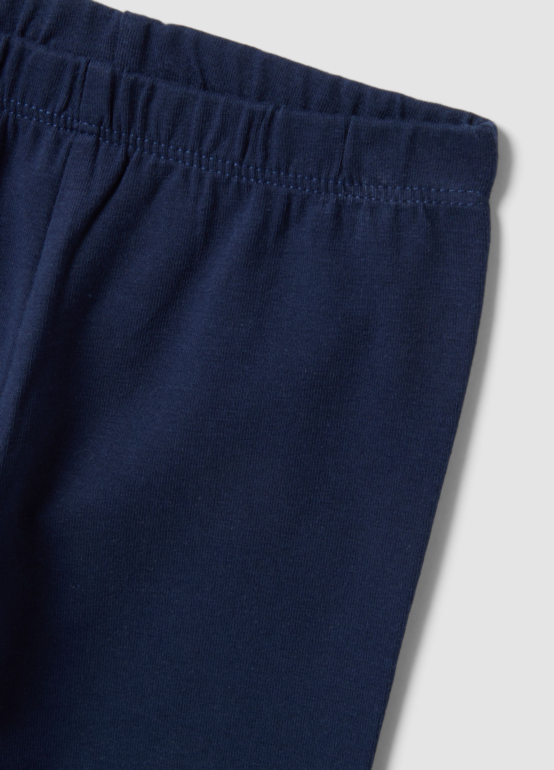 2er-Pack mehrfarbige Leggings aus Stretch-Baumwolle f&uuml;r Baby-M&auml;dchen