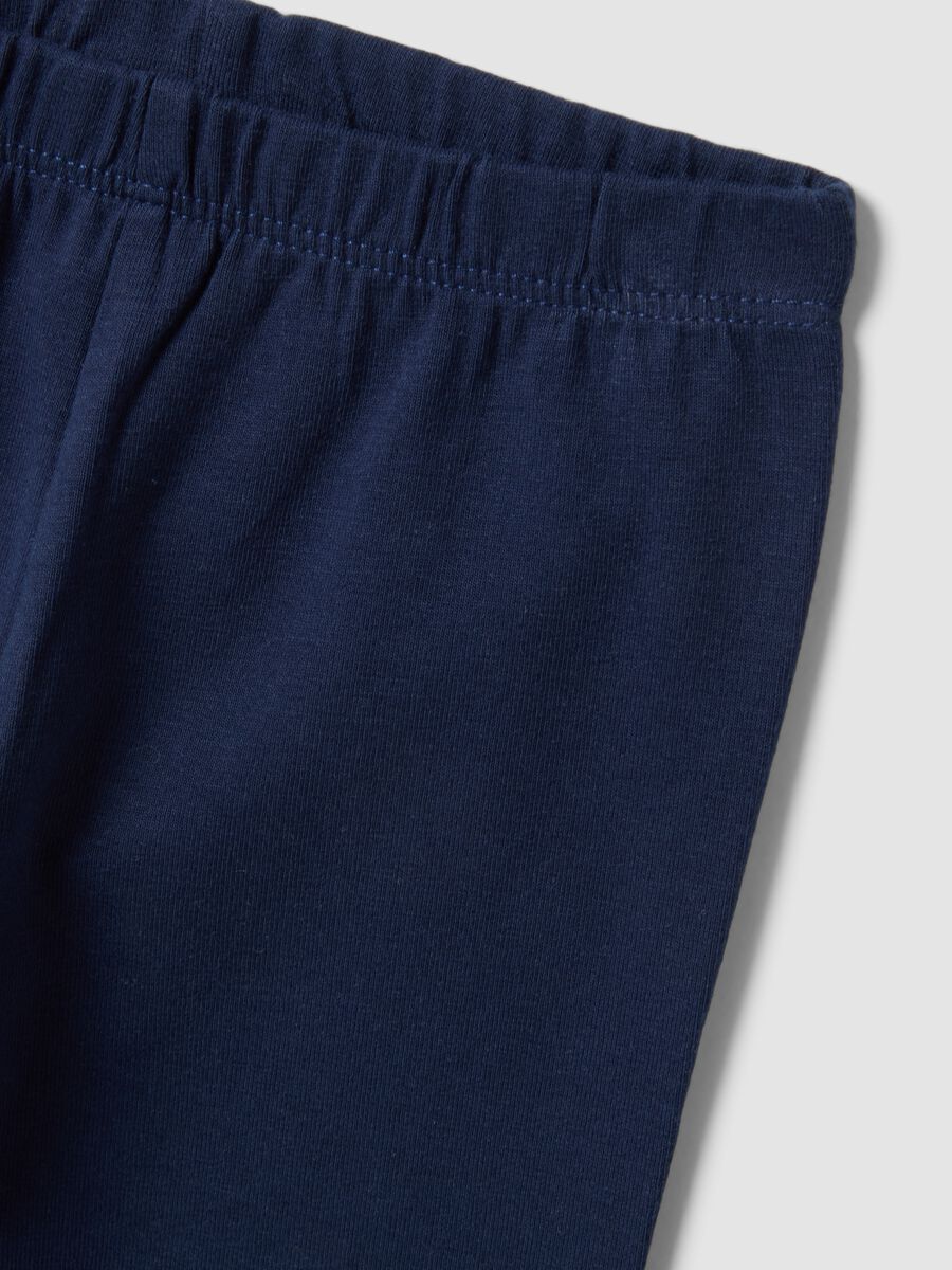 2er-Pack mehrfarbige Leggings aus Stretch-Baumwolle f&uuml;r Baby-M&auml;dchen_2