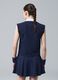 Blaue &auml;rmellose ALTAVIA COURT Poloshirt aus Stretch-Baumwolle mit klassischem Kragen_2
