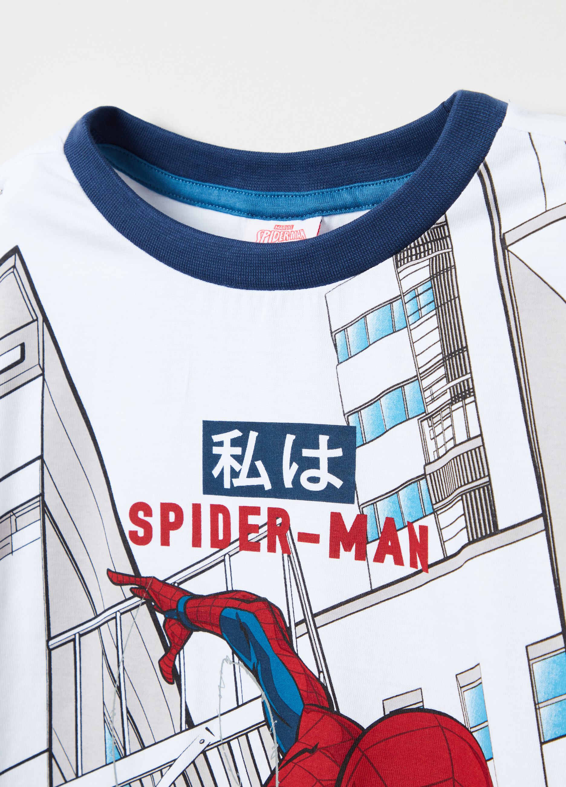 Pyjamas in cotton with Spider-Man print_2