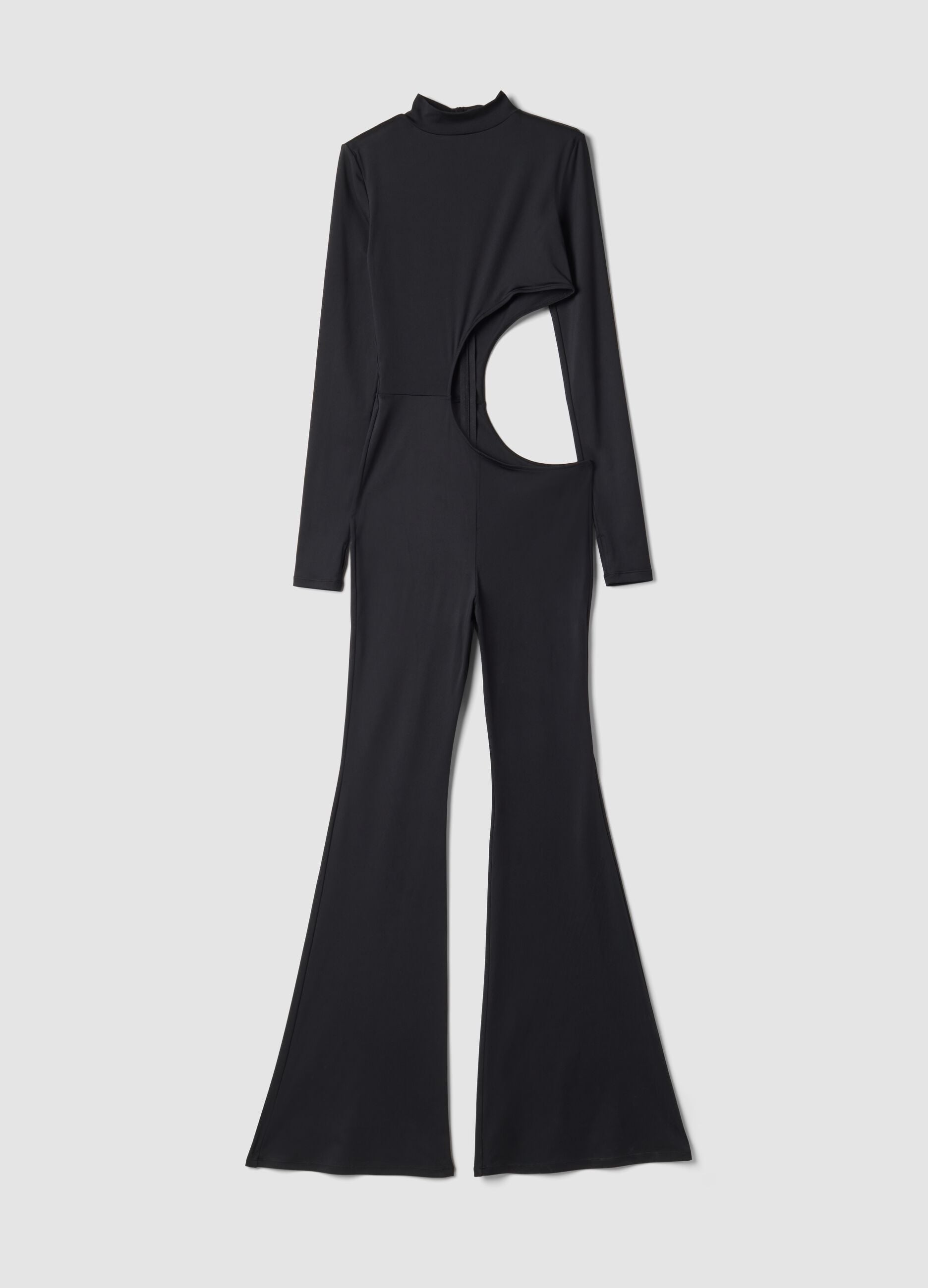 Schwarzer Cut-out-Body