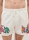 White beach boxers with Keith Haring prints_1