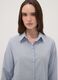 Blue striped long-sleeve slim-fit shirt_0
