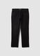 Black regular-fit jeans in a cotton, lyocell and viscose blend_3
