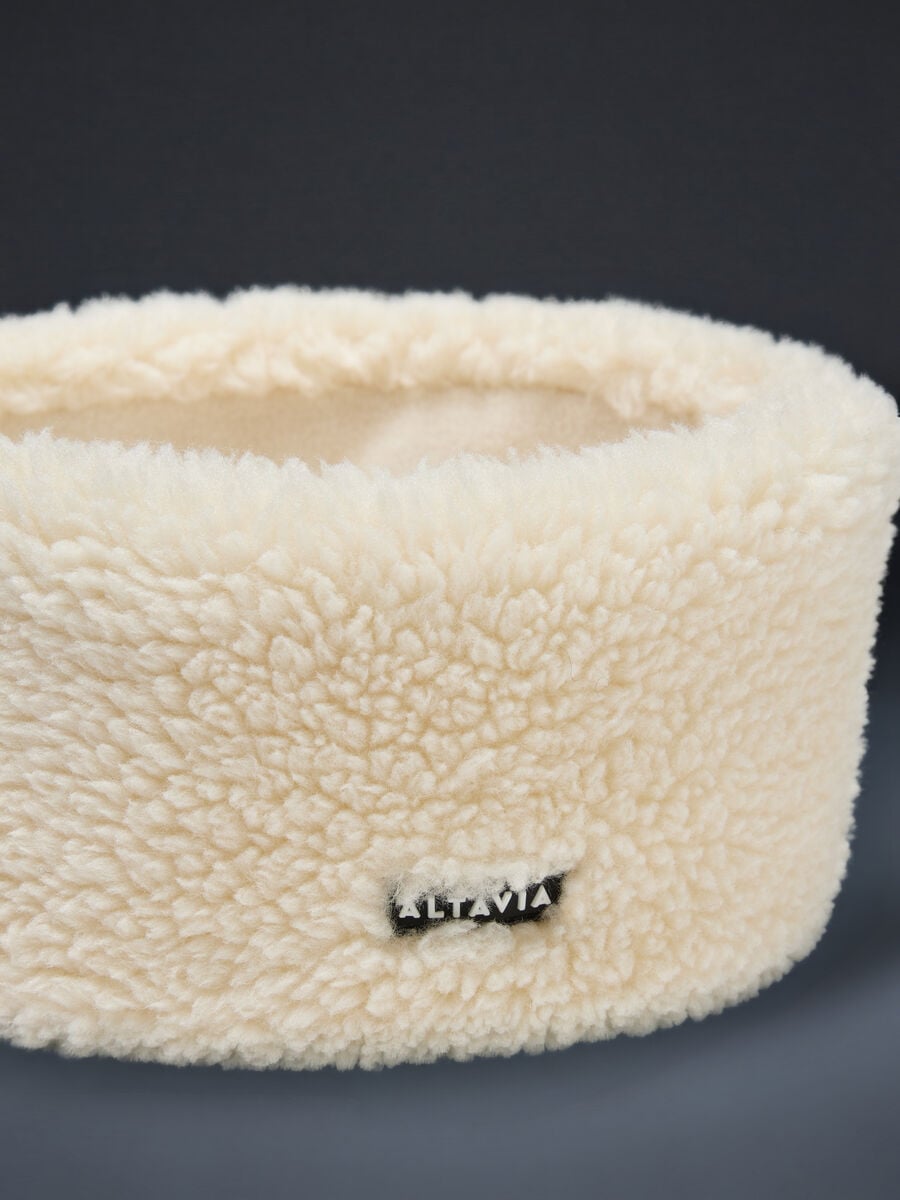 Teddy-effect headband ALTAVIA WITH DEBORAH COMPAGNONI_2