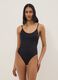 Black Fitted Swimsuit_0