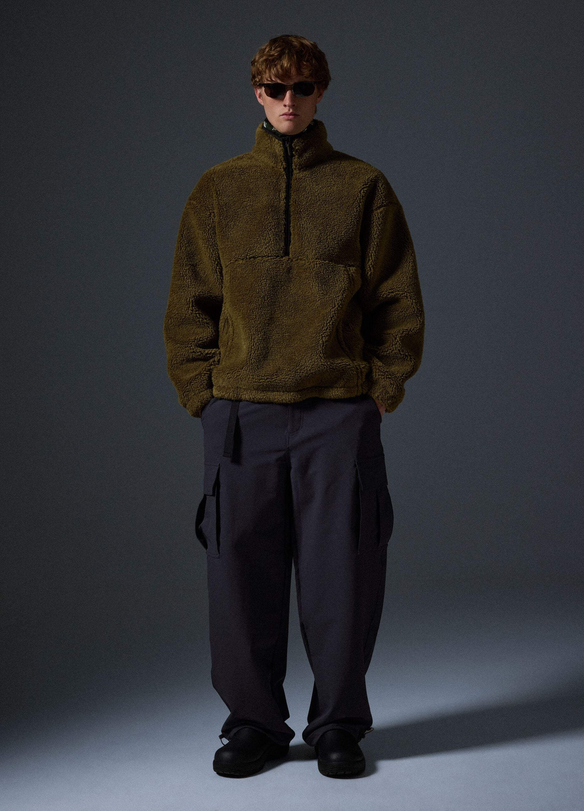 ALTAVIA WITH DEBORAH COMPAGNONI Sherpa Anorak Jacket