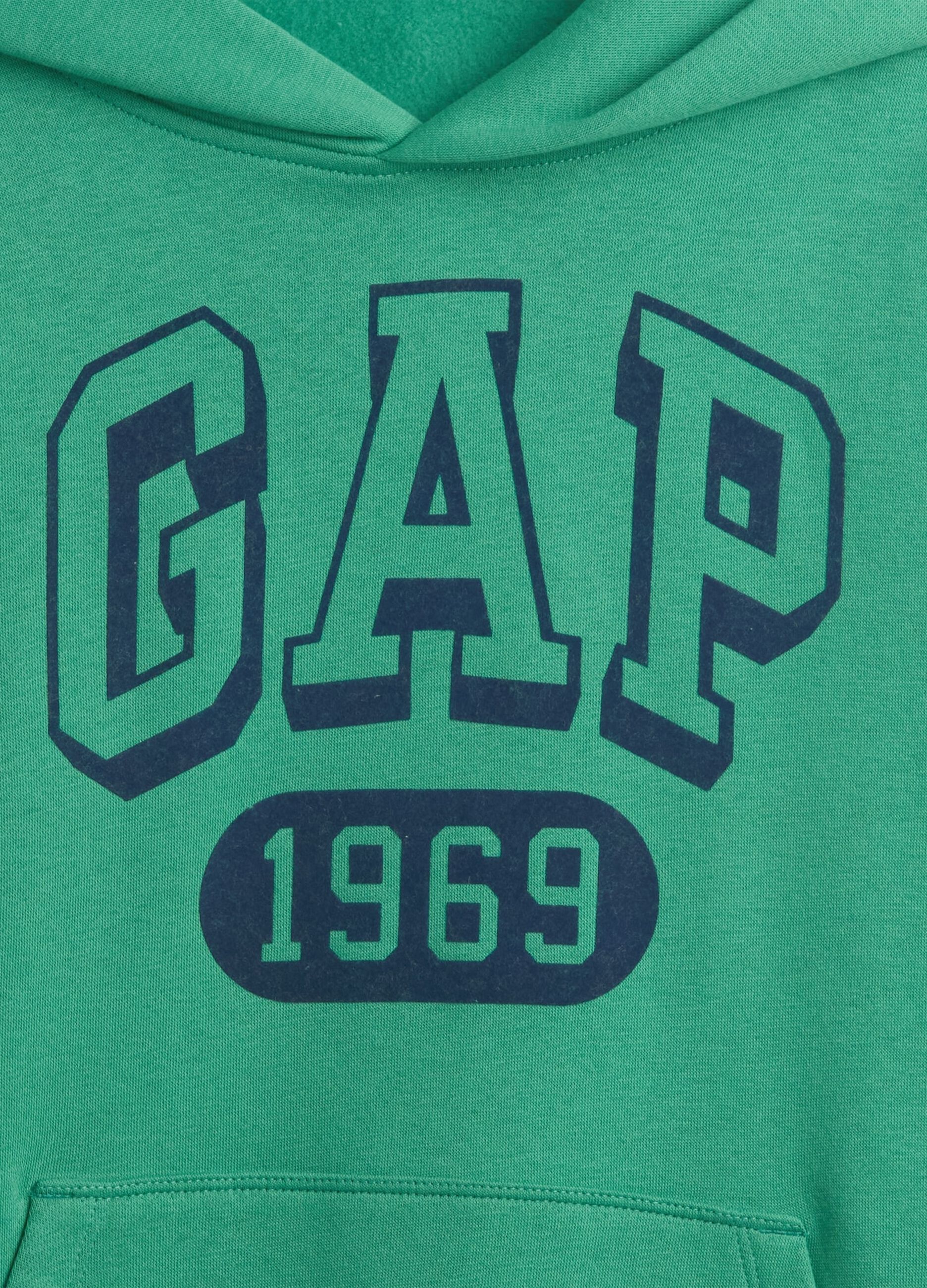 Gr&uuml;ner Kapuzenpullover f&uuml;r Kinder