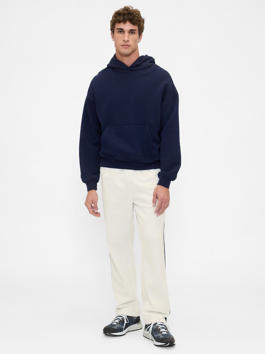 Wei&szlig;e Herrenhose aus Baumwoll-Polyester-Mix_0