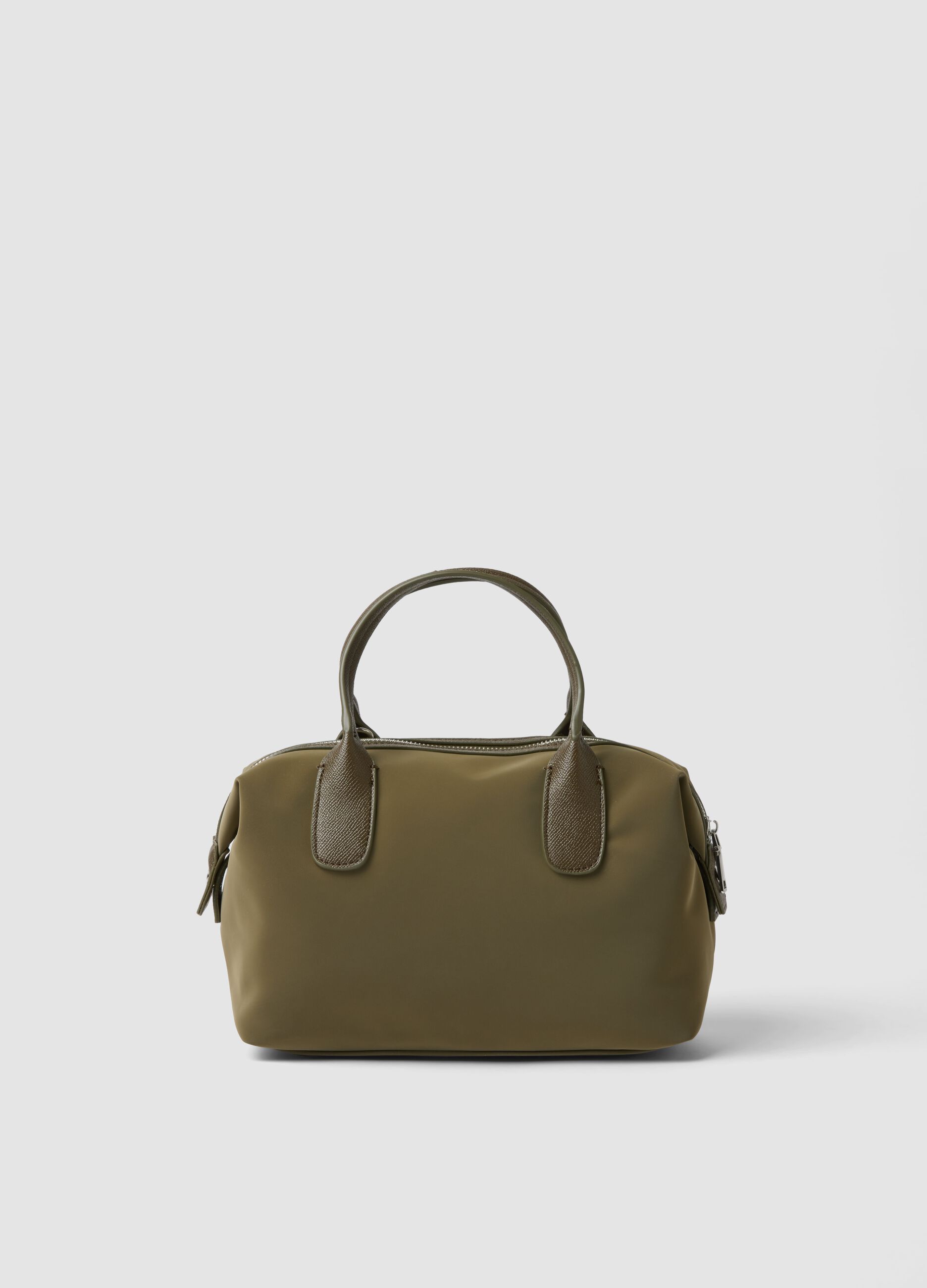 Gr&uuml;ne Handtasche mit verstellbarem Schulterriemen