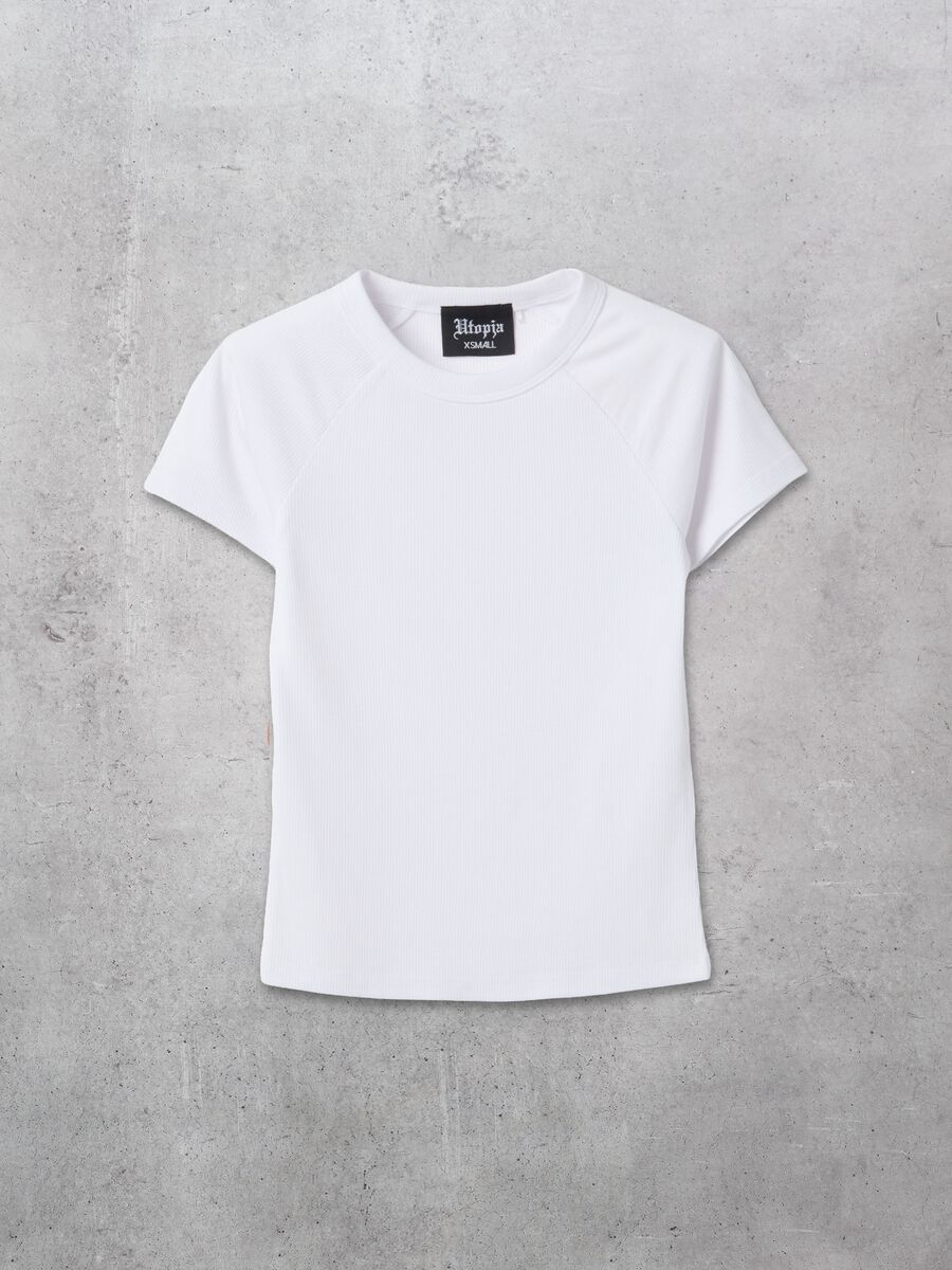 Ribbed Perfect White T-shirt_0