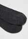 Grey long socks in wool and cashmere blend_2