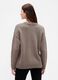 Brauner Baumwollpullover_1