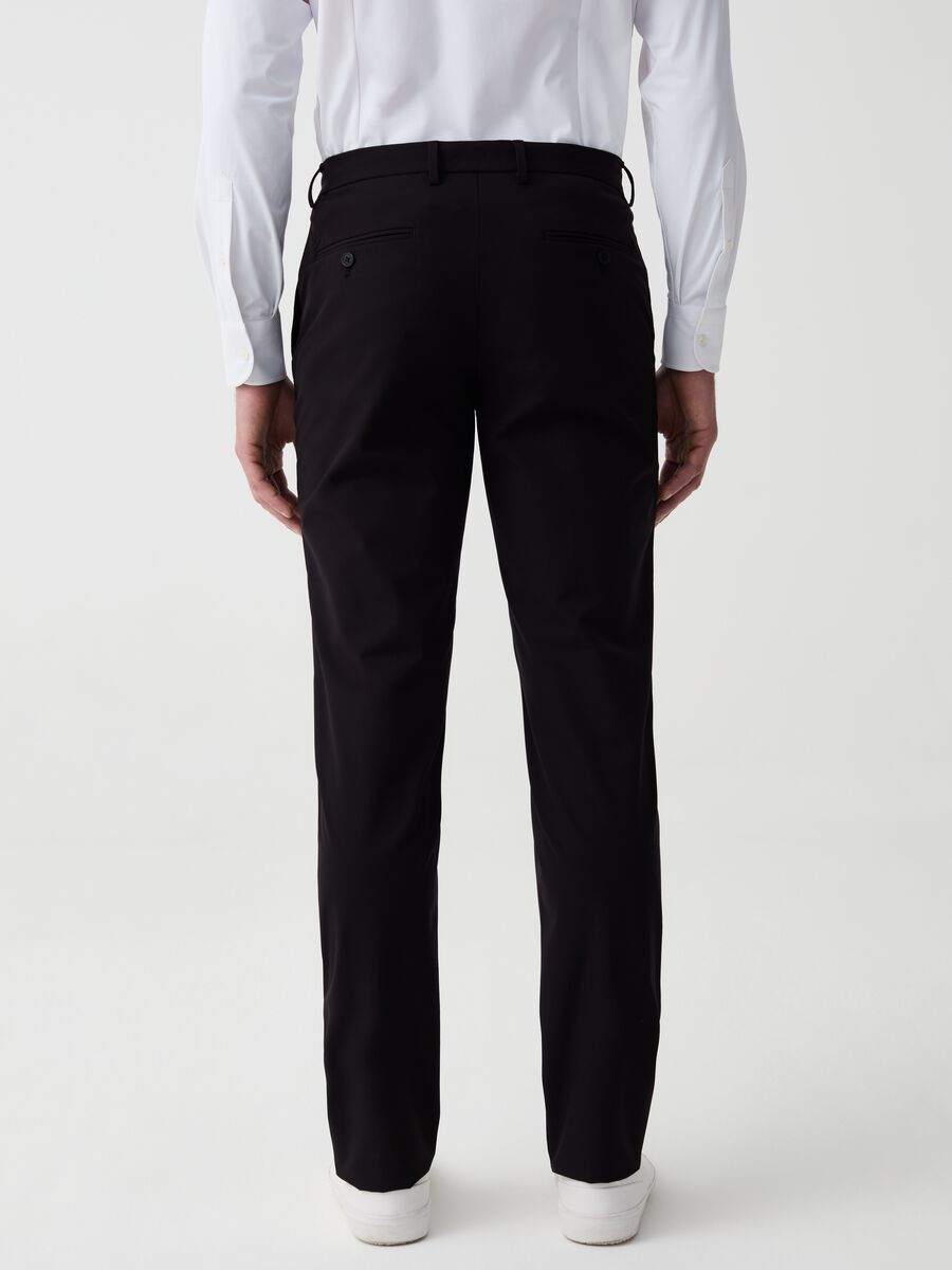 OVS Tech slim-fit stretch trousers_2