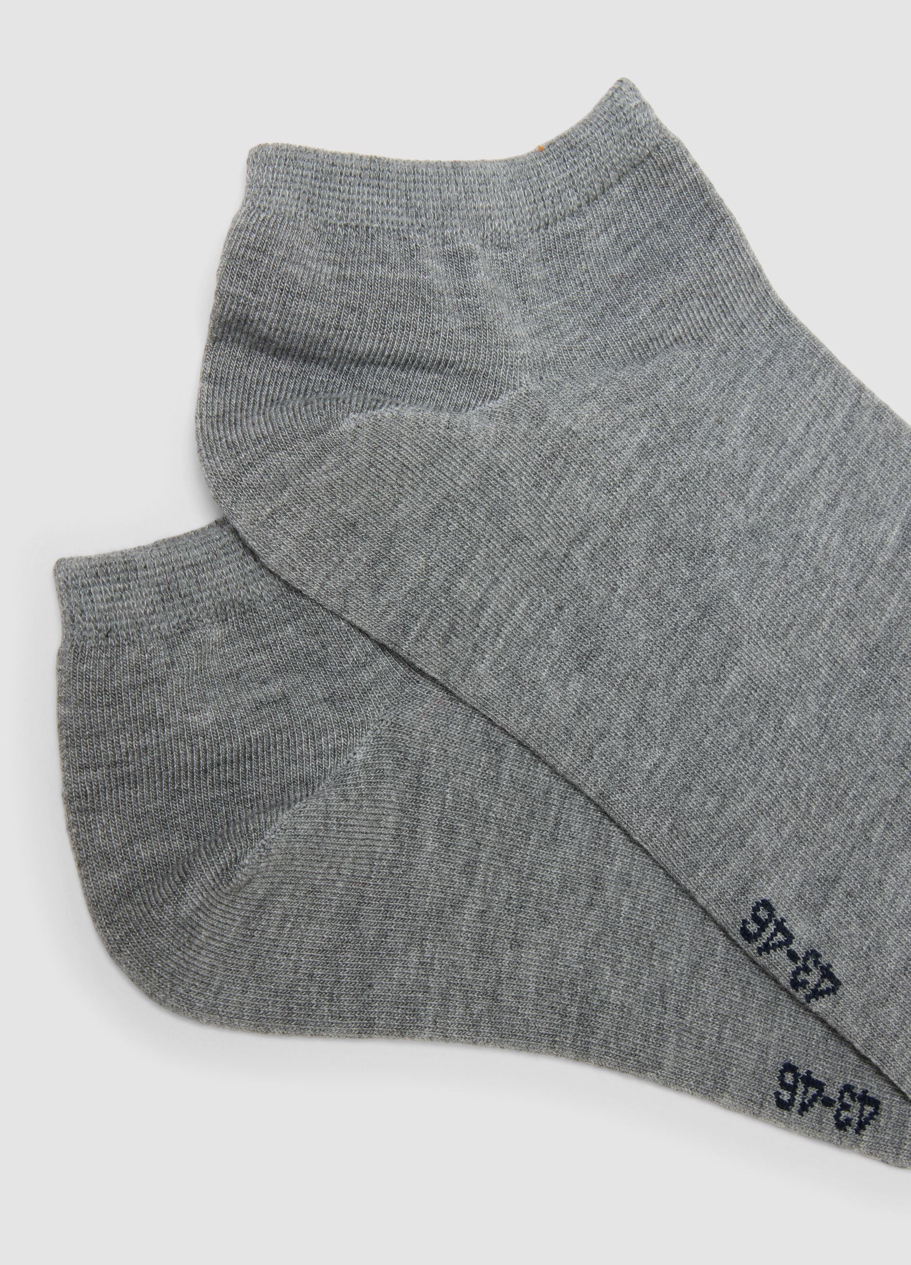 3er-Pack graue Sportsocken aus Stretchmaterial