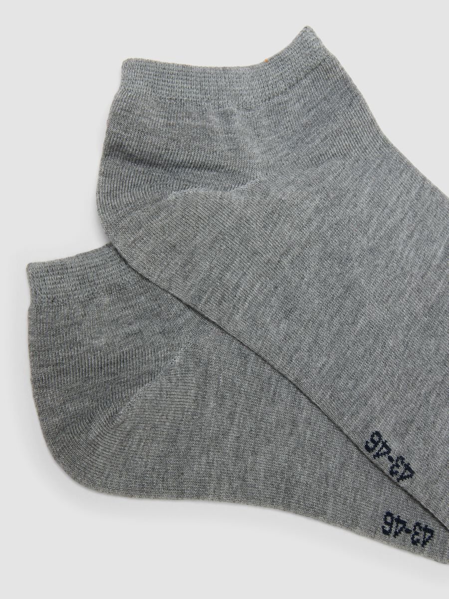 3er-Pack graue Sportsocken aus Stretchmaterial_1