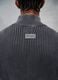 Half-Zip Ribbed Knit Vintage Grey_4