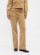 Beige Stretch Denim Trousers_1