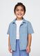Kurzarm-Denimhemd f&uuml;r Kinder_0
