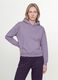 Sweatshirt com capuz roxa em mistura de algod&atilde;o, regular fit_0