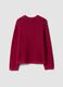 Mehrfarbiger Rippstrick-Pullover aus reiner Baumwolle mit Rundhals, Regular Fit_2