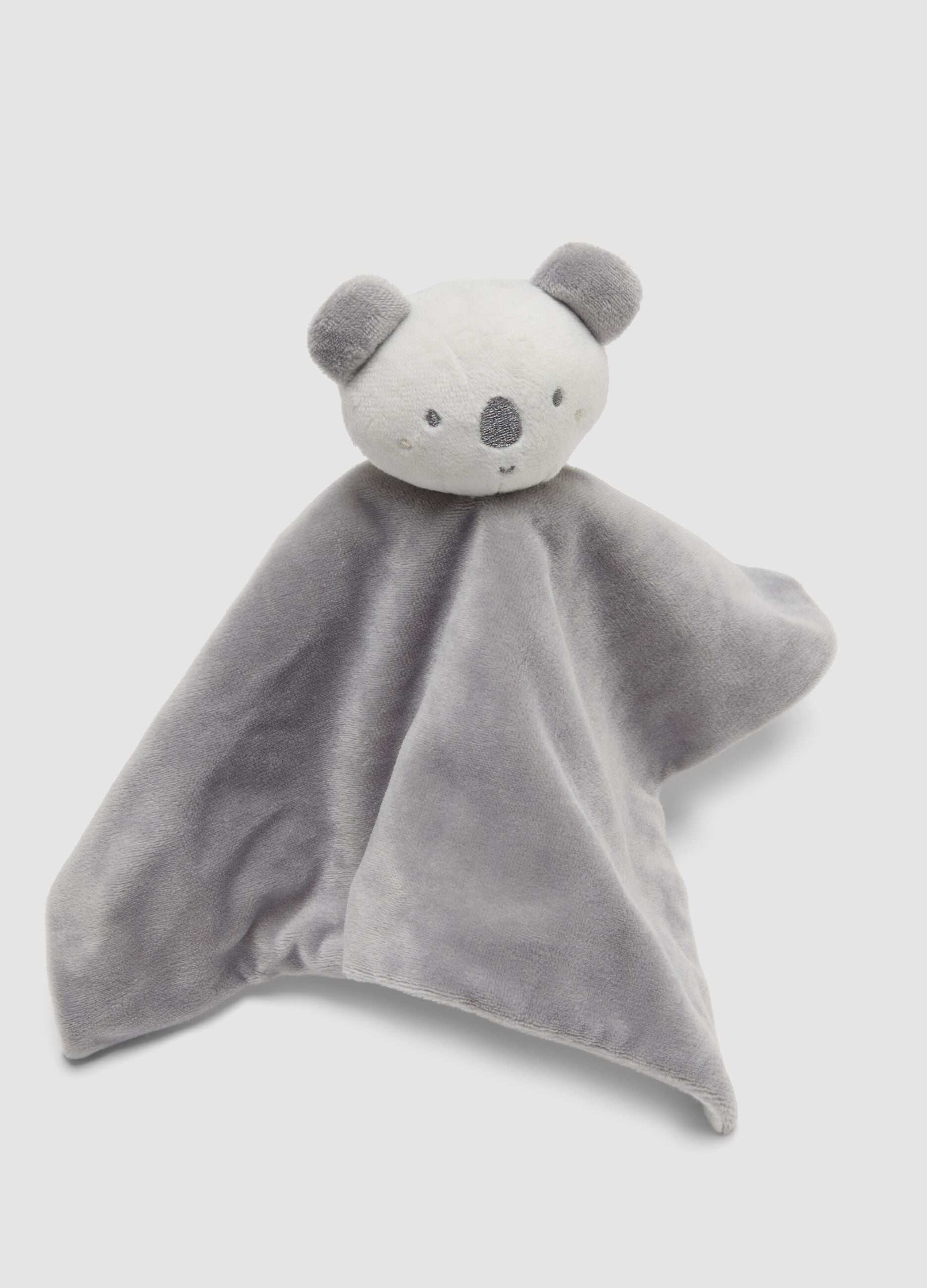 Grey koala comforter