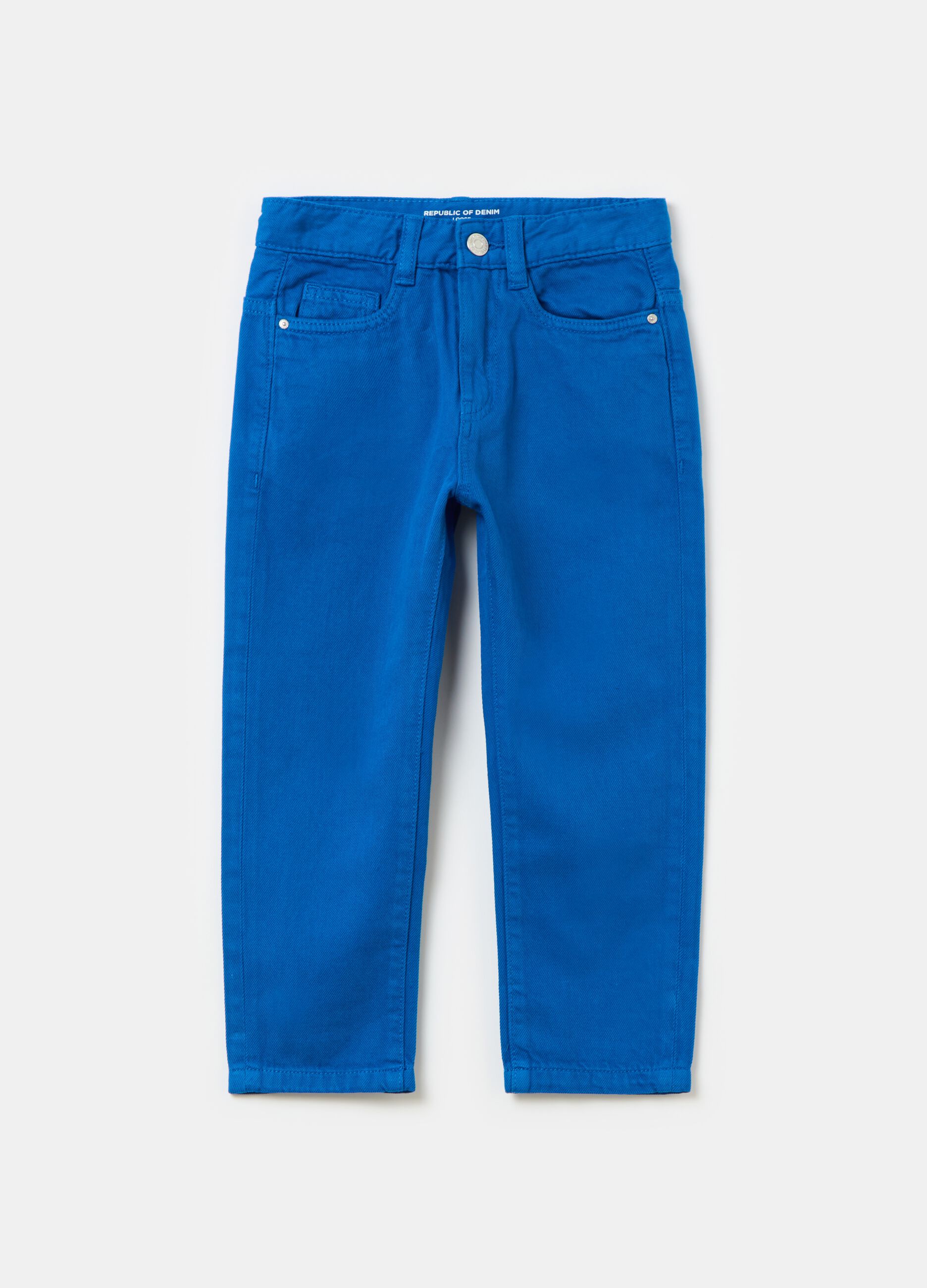 Loose-fit jeans with five pockets