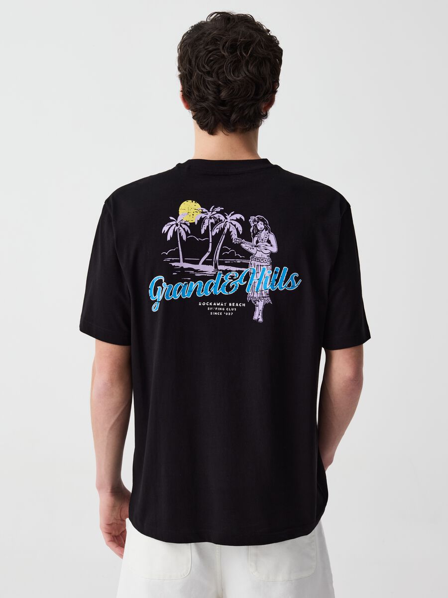 T-shirt with Rockway Beach Surfing Club print_2