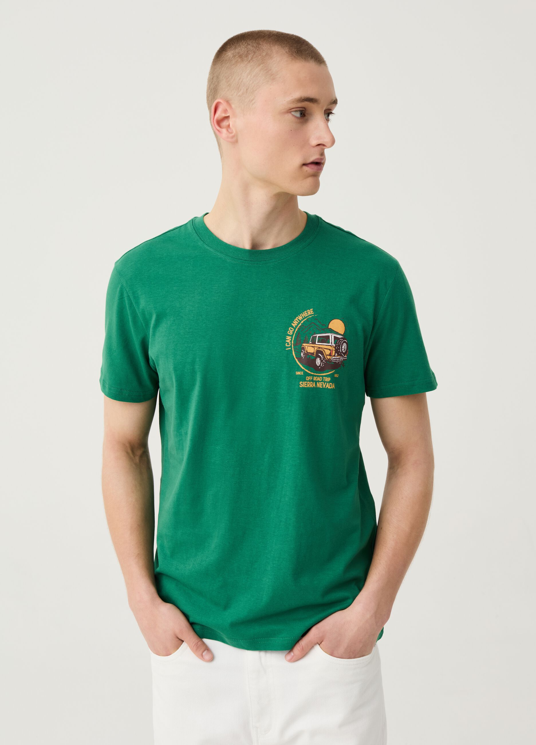 T-shirt with Sierra Nevada print