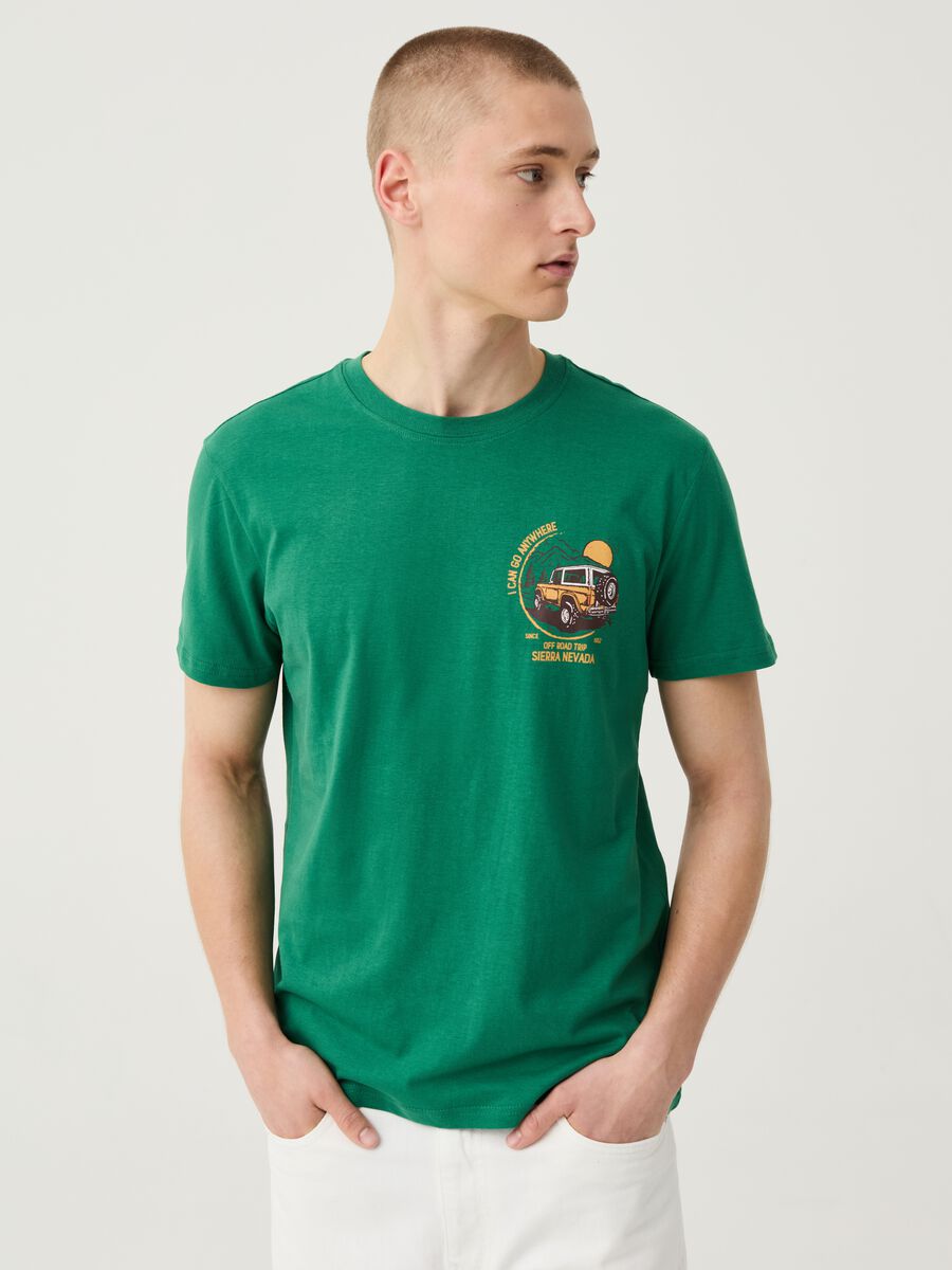 T-shirt with Sierra Nevada print_0