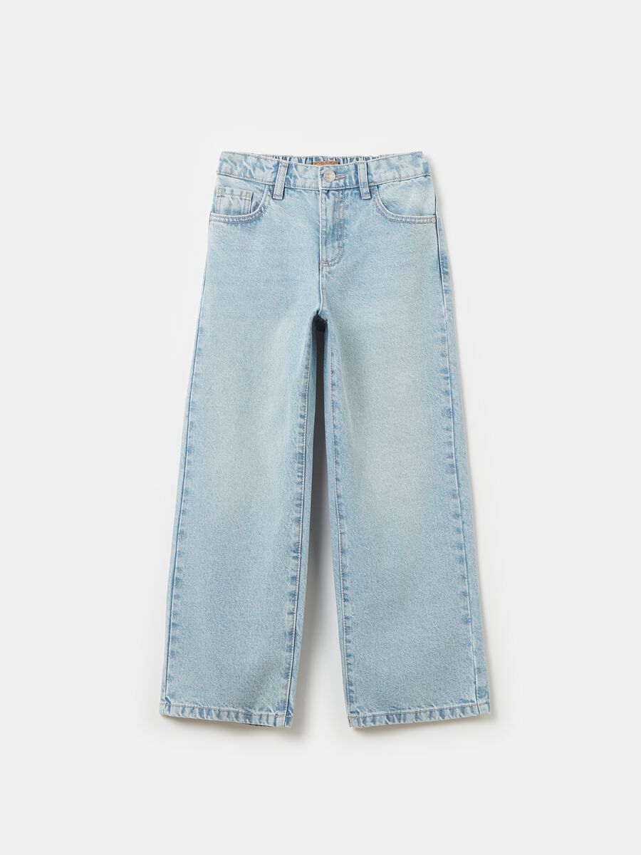 Jeans modello culotte cinque tasche_0