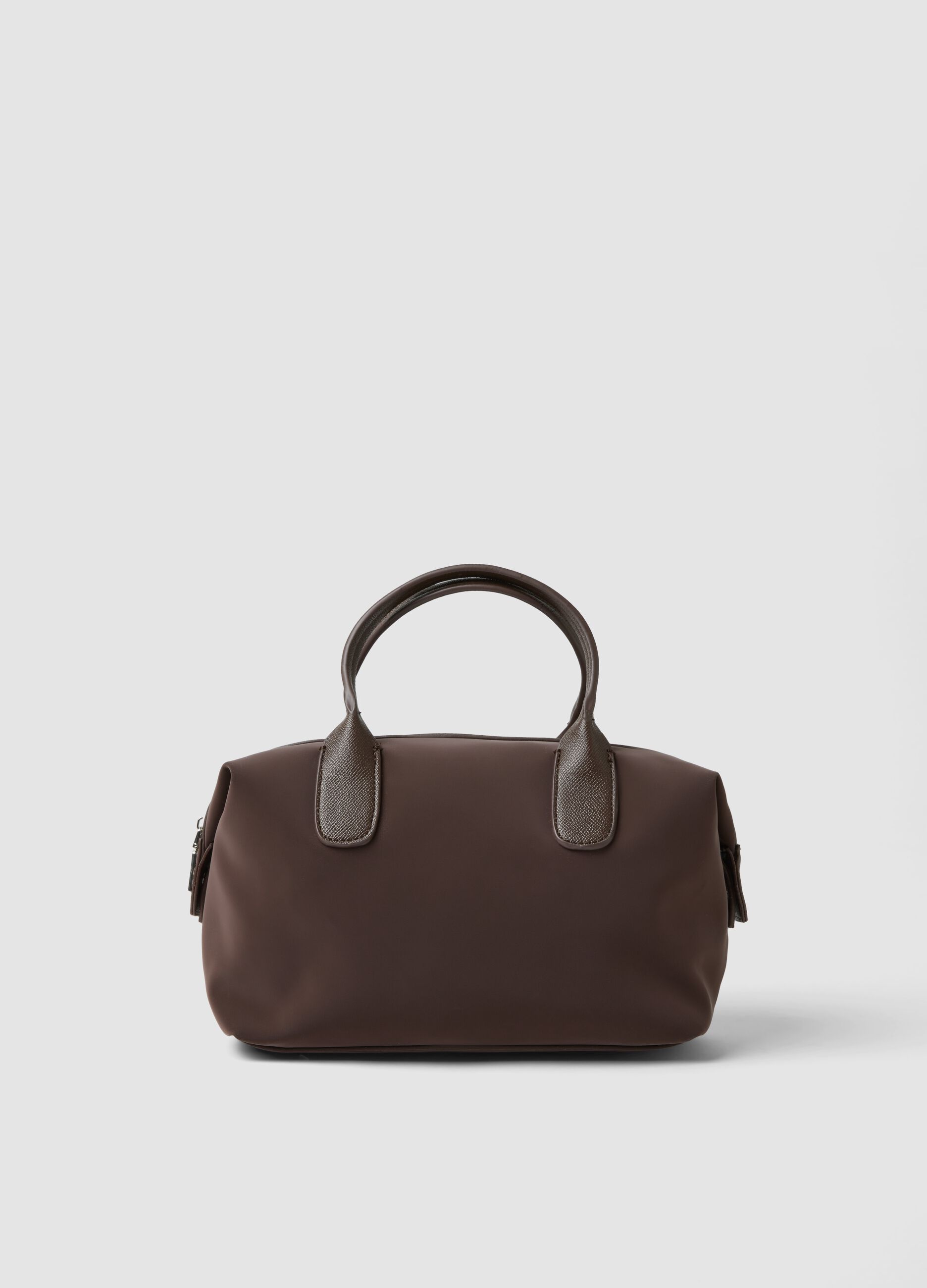 Braune Handtasche mit verstellbarem Schulterriemen