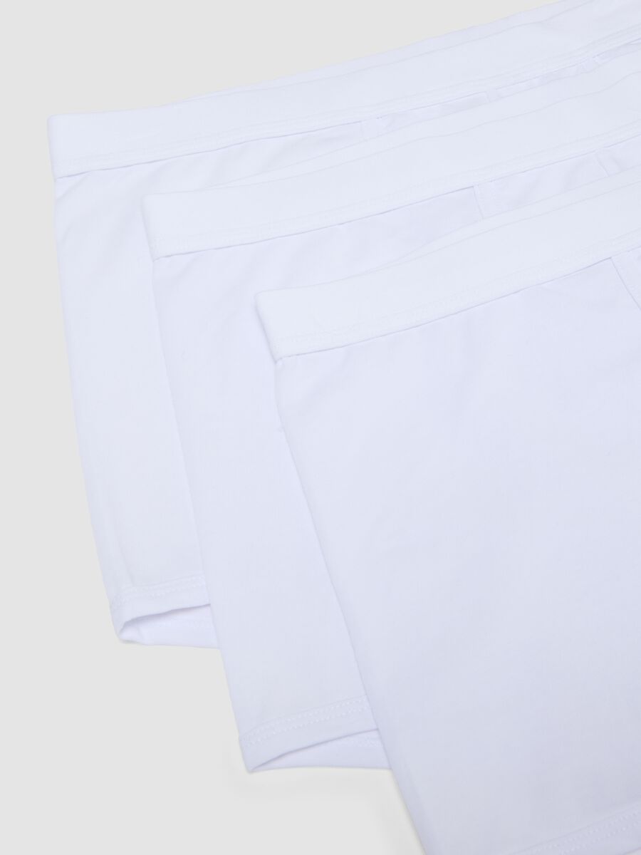 3-pack white stretch cotton boxers, regular fit_5