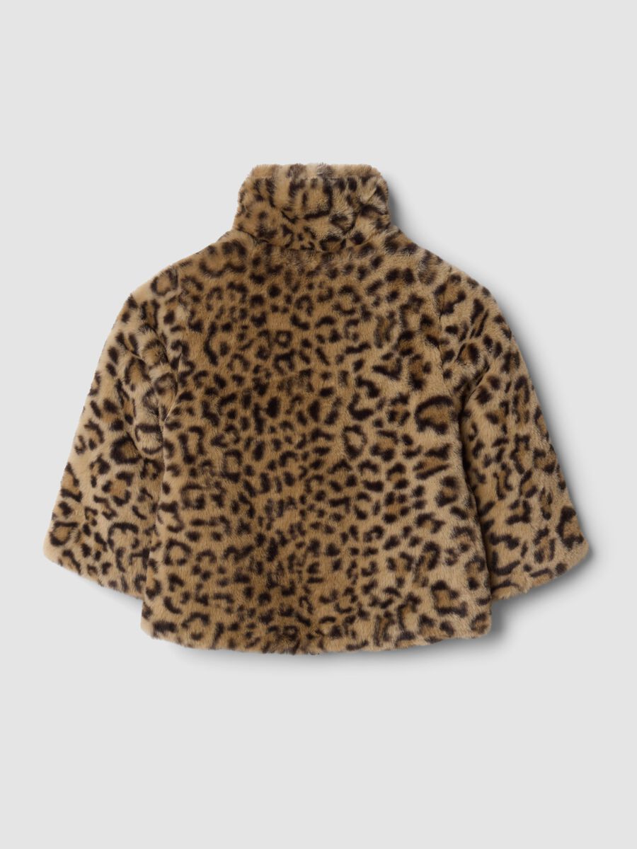 Giacca marrone animalier_1