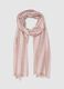 Multicolour striped pure cotton scarf_0