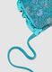 Haut de bikini triangle bleu clair en tissu extensible_5